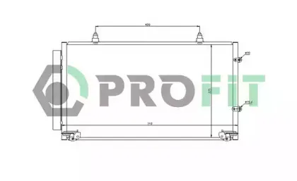 PR 2024C1 PROFIT Конденсатор, кондиционер